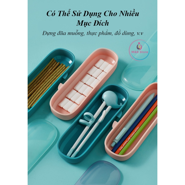 Hộp Đựng Đũa Muỗng Đa Năng - KUB, Chống Bụi Hiệu Quả, Nhựa PP