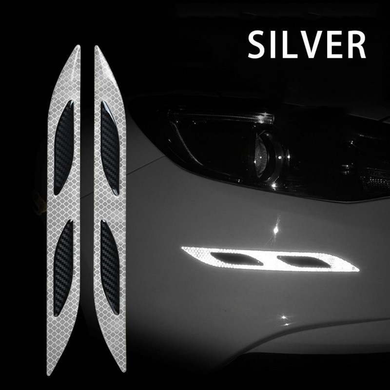 Miếng dán phản quang cảnh báo an toàn cho cửa xe hơi tiện lợi