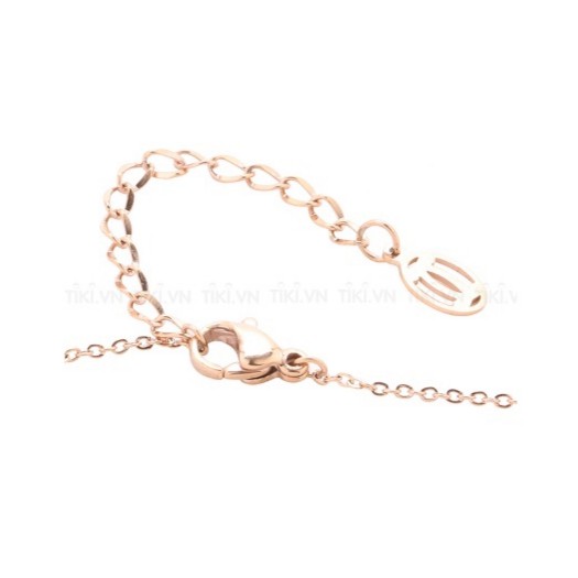 Dây Chuyền Kim Cương Vuông Titan (Hàng Thiết Kế)