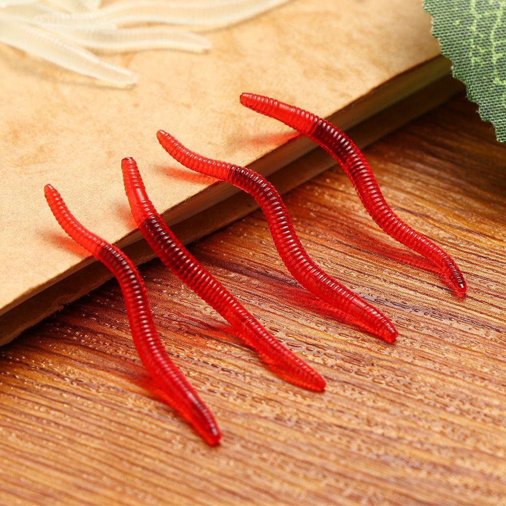 Set 50 / 100 Mồi Câu Cá Giả Bằng Silicone