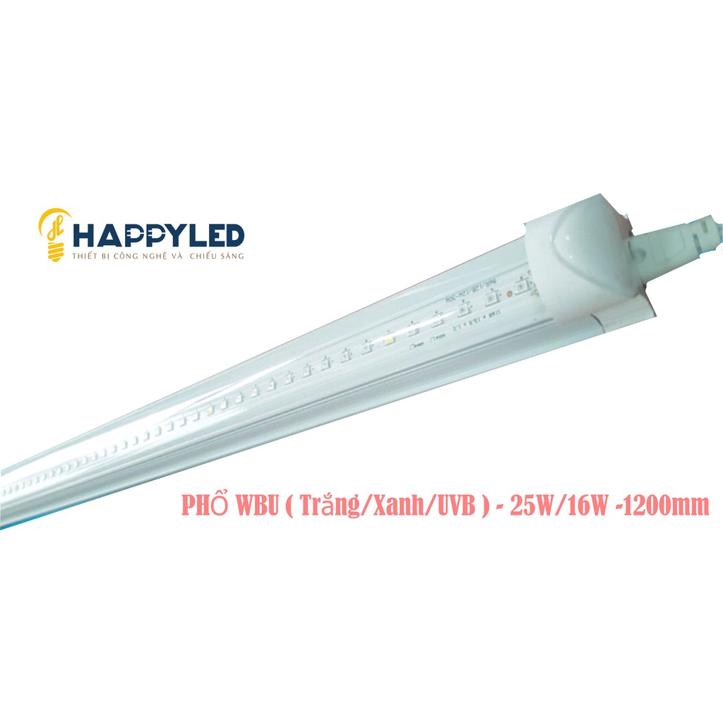 Đèn Trồng Cây và Quang Hợp Cho Lan, Chính Hãng Rạng Đông, Phổ Chuyên Dụng WBU, Công Suất 16W/25W/50W Bảo Hành 2 Năm