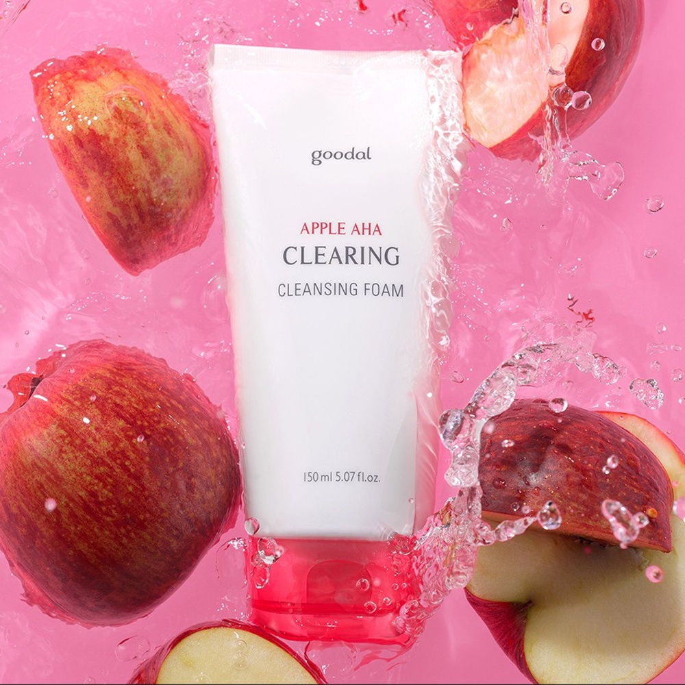 Sữa Rửa Mặt Làm Dịu Da Goodal Apple Aha Clearing Cleansing Foam 150Ml