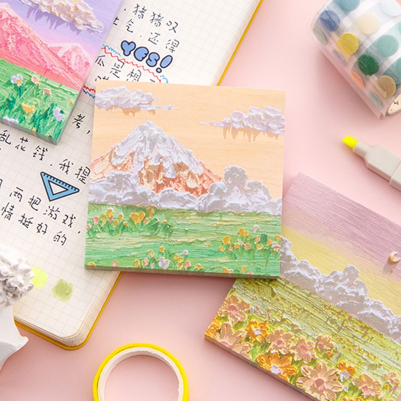 Giấy Ghi Chú Tự Dính 80 Pa Chuyên Dụng Cho Trường Học / Văn Phòng