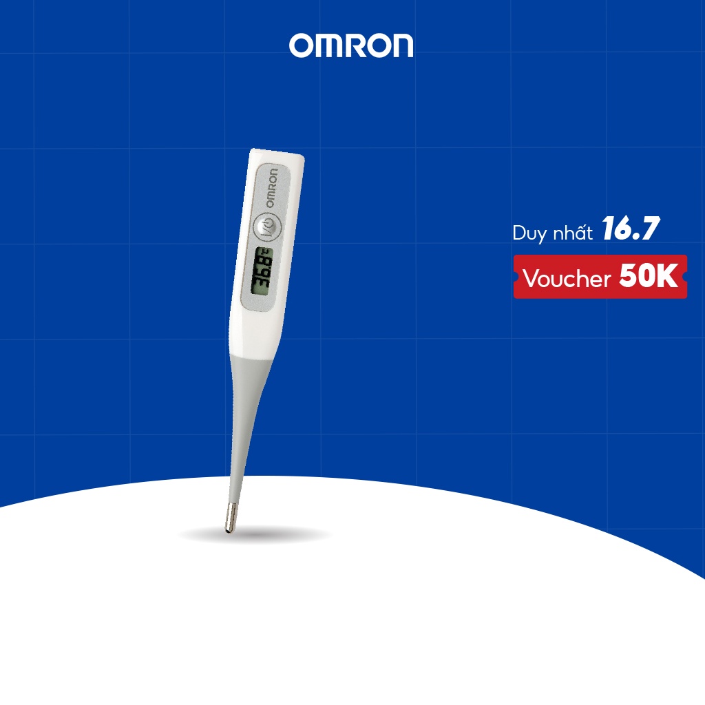 [Mã FMCGMALL -8% đơn 250K] Nhiệt kế điện tử Omron MC-343F