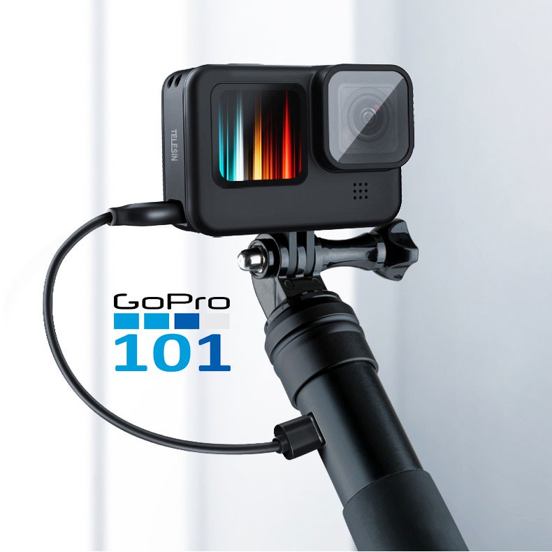 Nắp Che Pin Có Cổng Sạc cho GoPro 9 Hiệu Telesin - Gopro101 - inoxnamkim - Nắp che Pin Hero 9