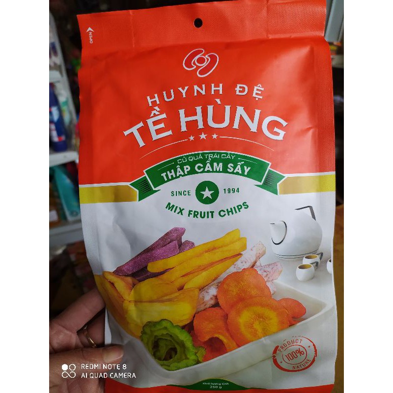 Trái cây sấy thập cẩm 250 gam /túi