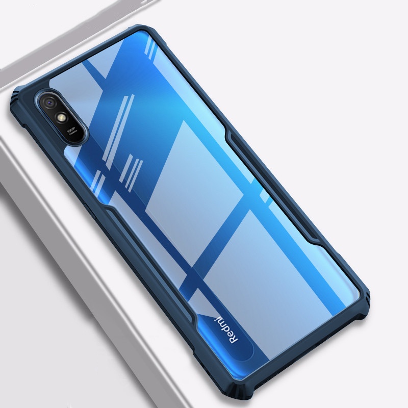 Ốp Điện Thoại Mềm Trong Suốt Đơn Giản Cho Xiaomi Redmi 9 Prime 9A 10A 9i 9C POCO M2 POCO X3 NFC Pro
