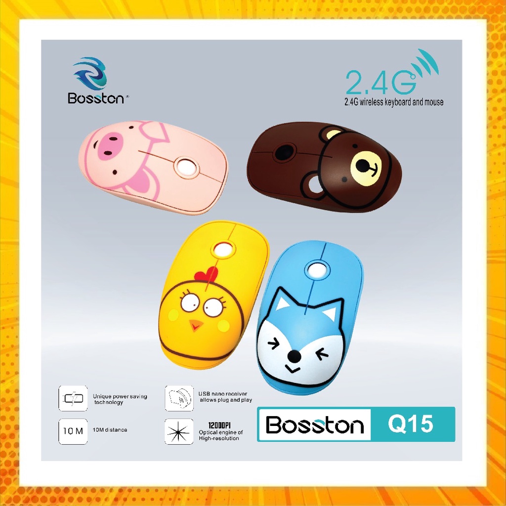 Chuột Không Dây Bosston Q15