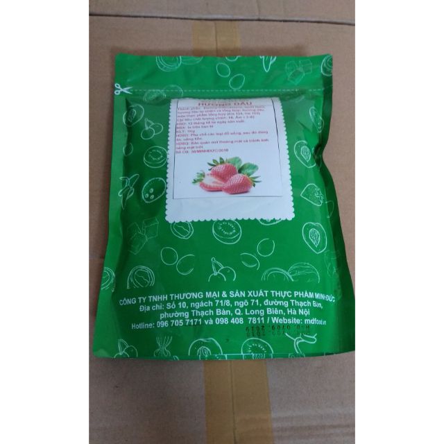 Bột vị pha trà sữa vị dâu 1kg