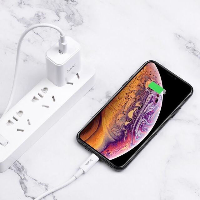 Sạc nhanh iphone 11 pro max 18W Hoco C71 chính hãng