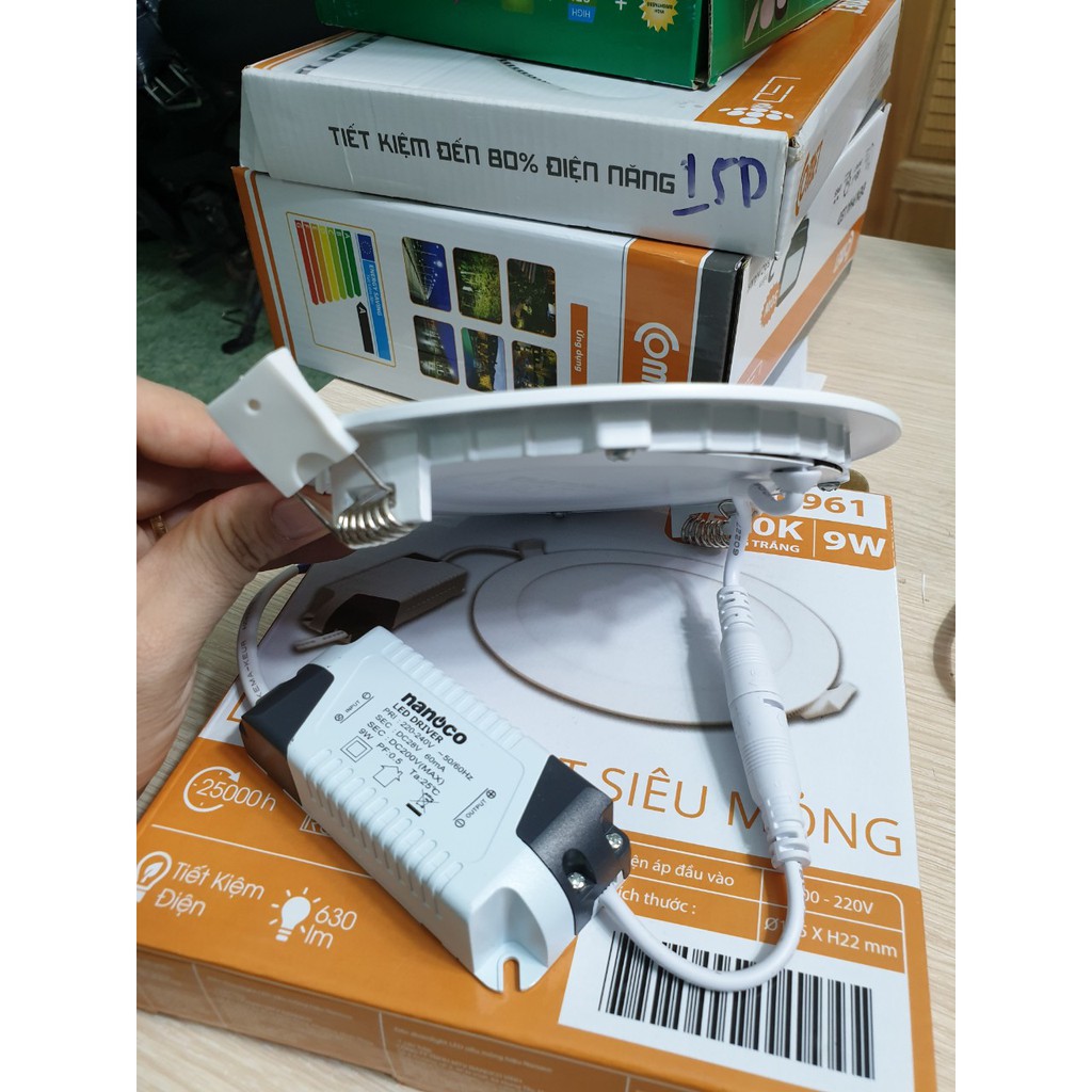 Đèn Led âm trần Nanoco 9W NSD0961, NSD0941, NSD0931