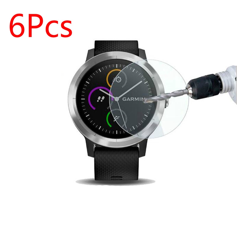 6 Pcs Garmin  Fenix 5 / 5x / 5s / 5 Plus / 5x Plus /  5s Plus /  3 / 3 HR Tempered Glass Protective Film Guard