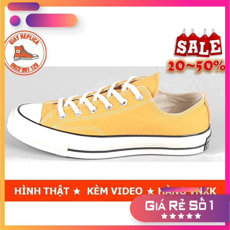 Xả sale lớn nhất 12-12 ⚡SALE⚡ Giày Thể thao cổ thấp màu vàng size Nam Nữ ¹ new L ` ) ₂ .