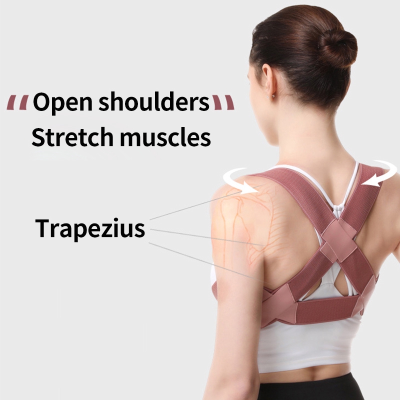 Junlaikang Đai Đeo Điều Chỉnh Tư Thế Lưng Và Vai Cho Người Lớn