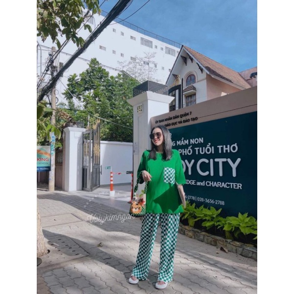 set bộ phối caro siêu xinh