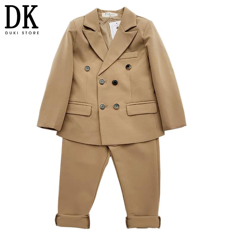 Bộ vest cho bé trai 6 cúc Hàn Quốc cực chất - DUKI STORE