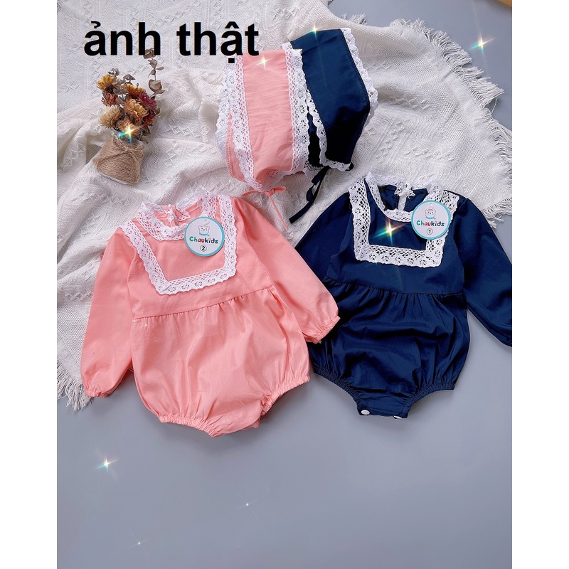 Set Body chip dài tay kèm băng đô đội đầu XHN862