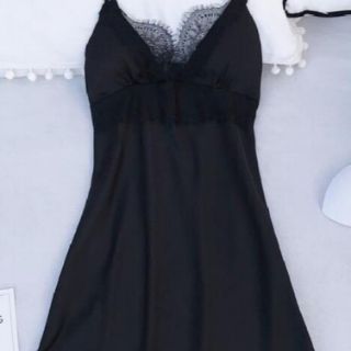 Váy ngủ chất lụa qc
