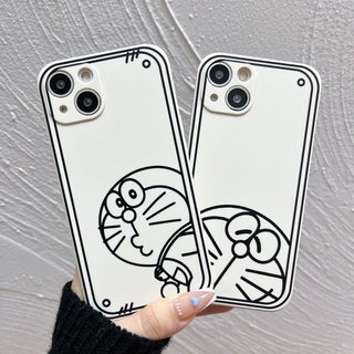 Ốp Lưng Silicon Màu Bảo Vệ Camera Doraemon Draw