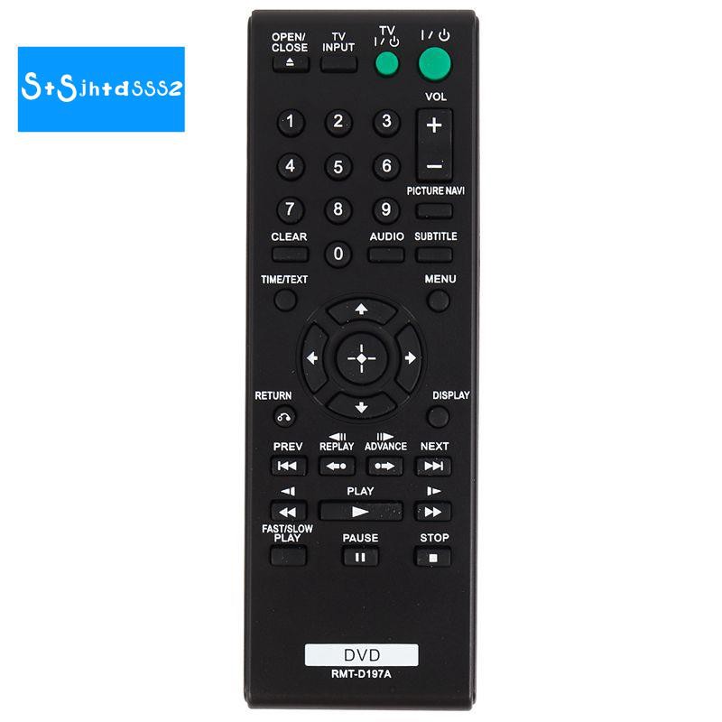 Điều Khiển Từ Xa Rmt-D197A Cho Sony Dvd Dvp-Sr210 Dvp-Sr210P Dvp-Sr510H Dvp-Sr510