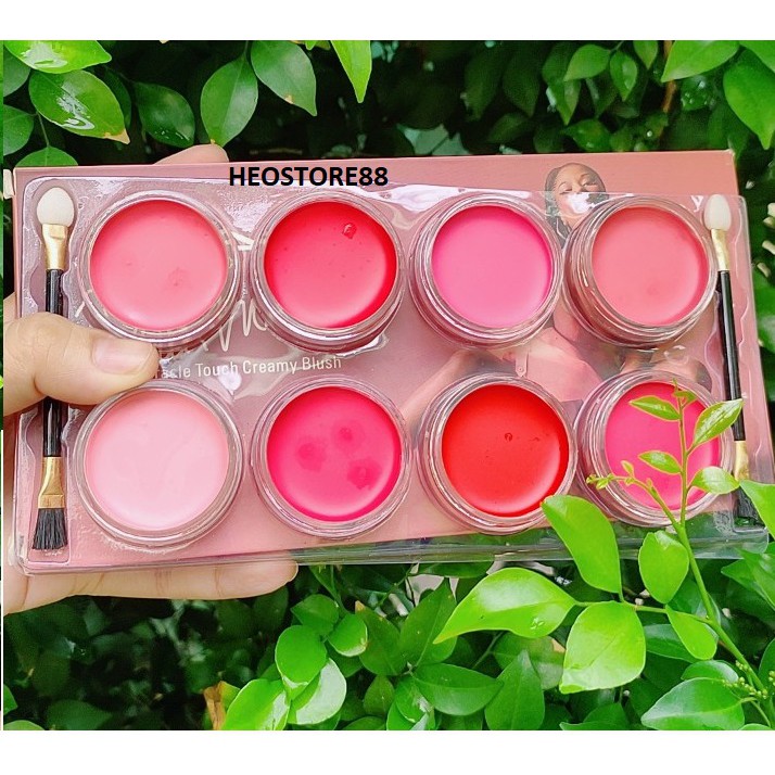 set má hồng dạng kem lì 8ô miracle touch creamy blush