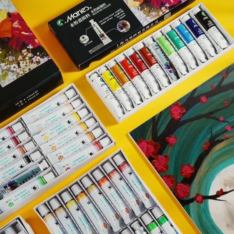 Màu Gouache Marie's 12ml THEATTSHOP