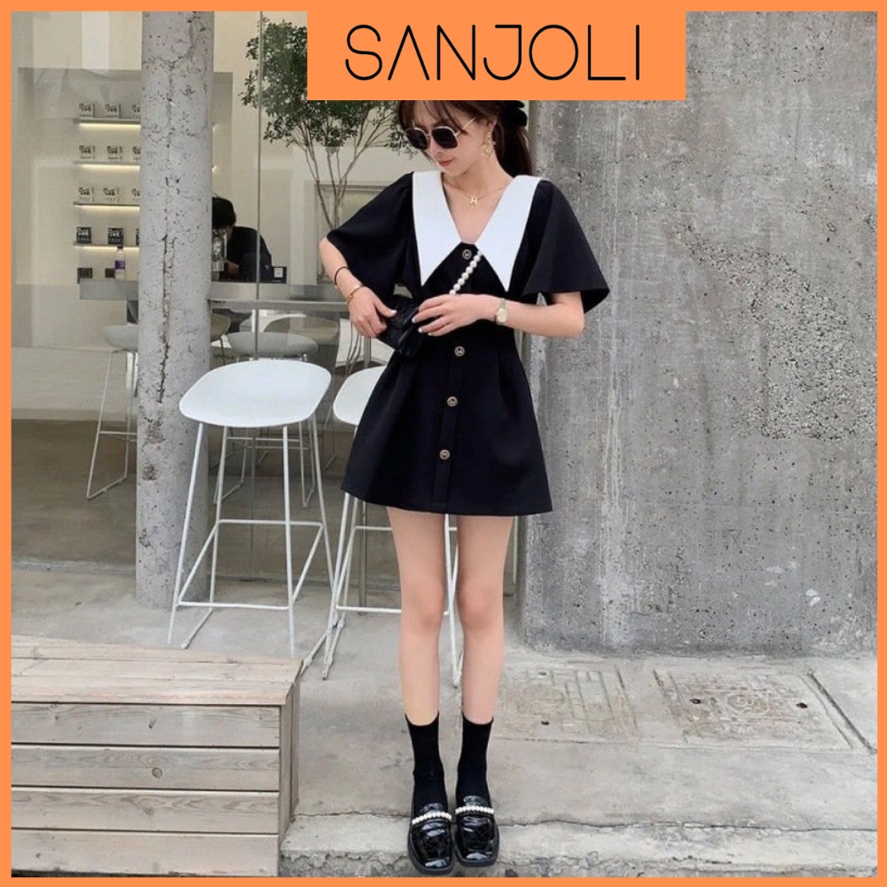 Đầm Bigsize Polo (60-73kg) Váy Thun Suông Size Big Lớn Đẹp Thiết Kế Đi Dự Tiệc Cưới Công Sở Trẻ Trung SANJOLI VD040 | BigBuy360 - bigbuy360.vn