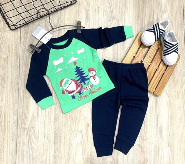 Bộ Dài Tay Bé Trai Borip Xuất Khẩu Siêu Xịn 8-22kg