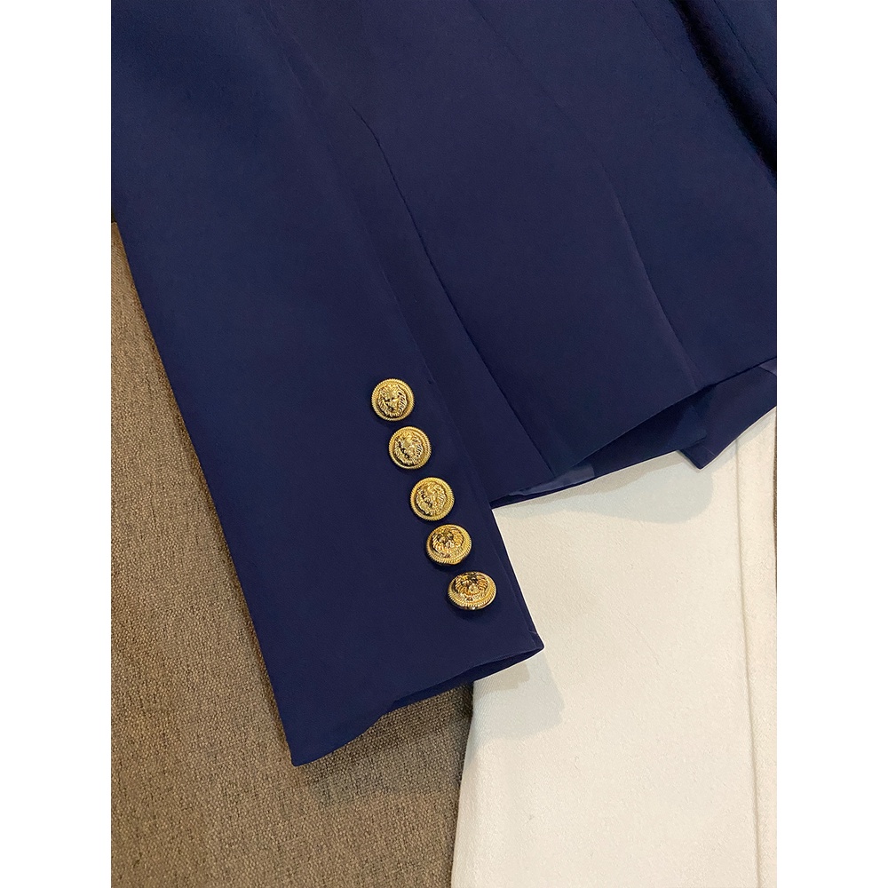 Áo khoác vest blazer nữ màu xanh đen túi cơi ngưc QUYNH DESIGN AV014 | BigBuy360 - bigbuy360.vn