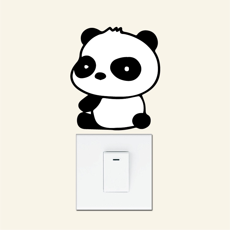 Decal dán trang trí ổ điện ,ngộ nghĩnh ,dễ thương