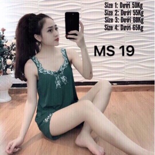 Đồ bộ thun lạnh mặt nhà