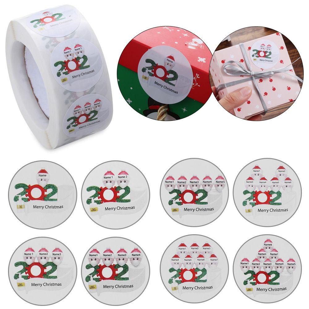 Bộ 500 Miếng Dán Trang Trí Chủ Đề Giáng Sinh