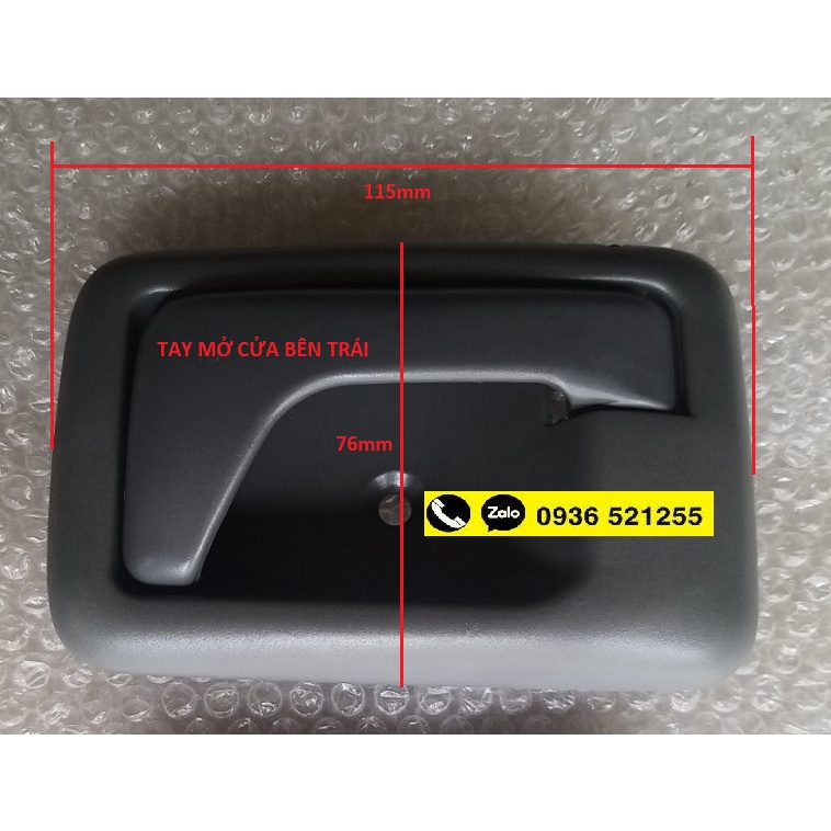 Tay mở cửa bên trong Suzuki Wagon R+ 2001-2007 Màu xám và các dòng xe tương ứng khác Giá 1 cái
