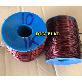 Dây nhôm mạ đồng - size 1 li ( 1.0mm ) cuộn 1ký, uốn và cột lan. Dây buộc lan.