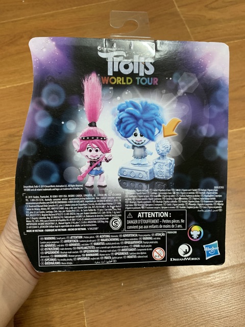 Mô Hình 2 Nhân Vật Quỷ Lùn Tinh Nghịch Dreamworks Trolls