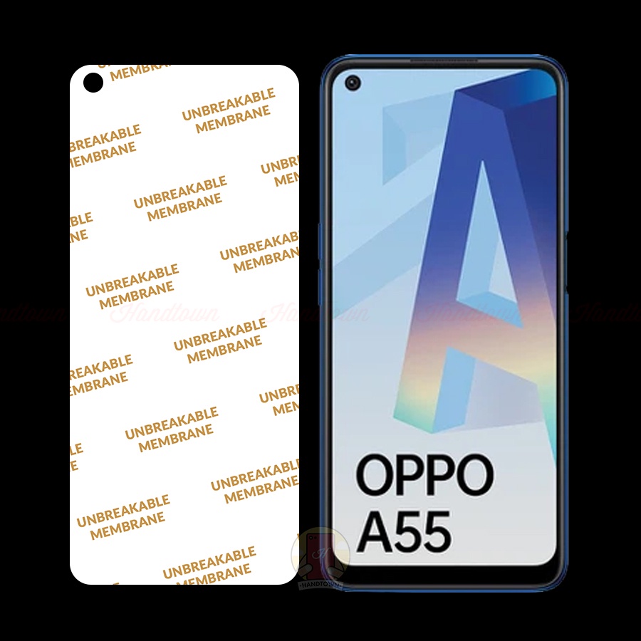 PPF Oppo A55 Miếng Dán PPF Màn Hình Mặt Lưng Dẻo Cường Lực Bảo Vệ Chống Trầy Xước Va Đập Vân Tay Handtown