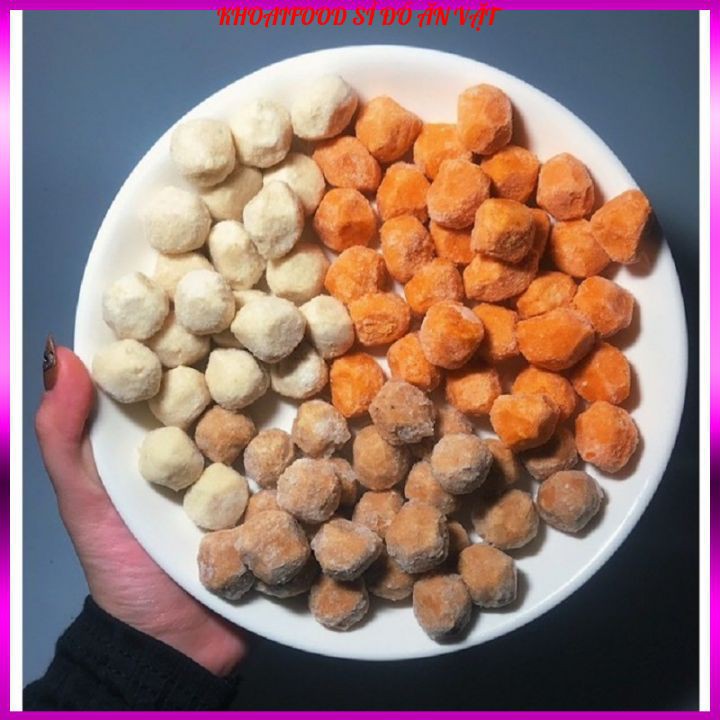 [Mã 77FMCGSALE1 giảm 10% đơn 250K] Bò viên chiên các loại ăn vặt tha lau ngon Lacusina túi 500g sỉ-lẻ | BigBuy360 - bigbuy360.vn