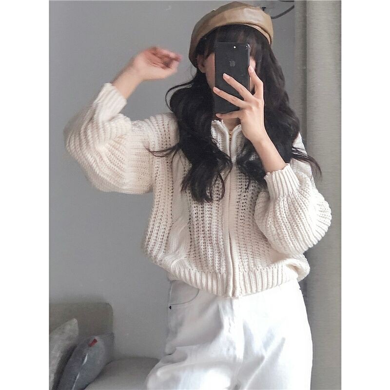 Áo Len Nữ, Áo Len Gân Nữ Dài Tay Ella