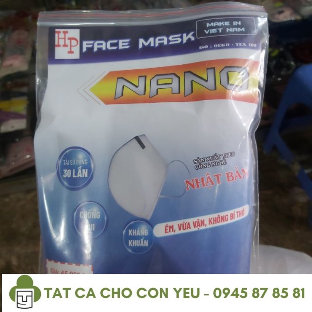 KHAU TRANG NANO (5 CAI) | BigBuy360 - bigbuy360.vn