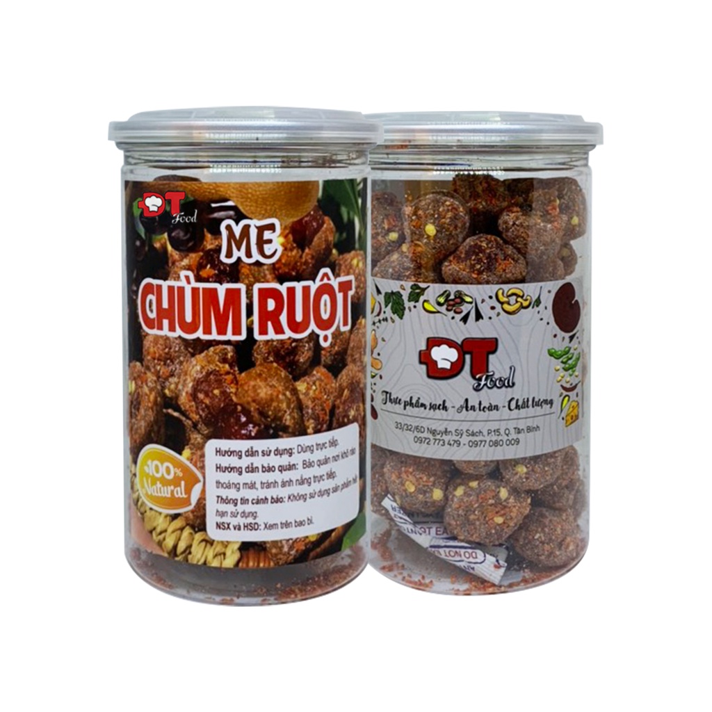 Me Chùm Ruột Xí Muội Đặc Biệt DTFood 500g