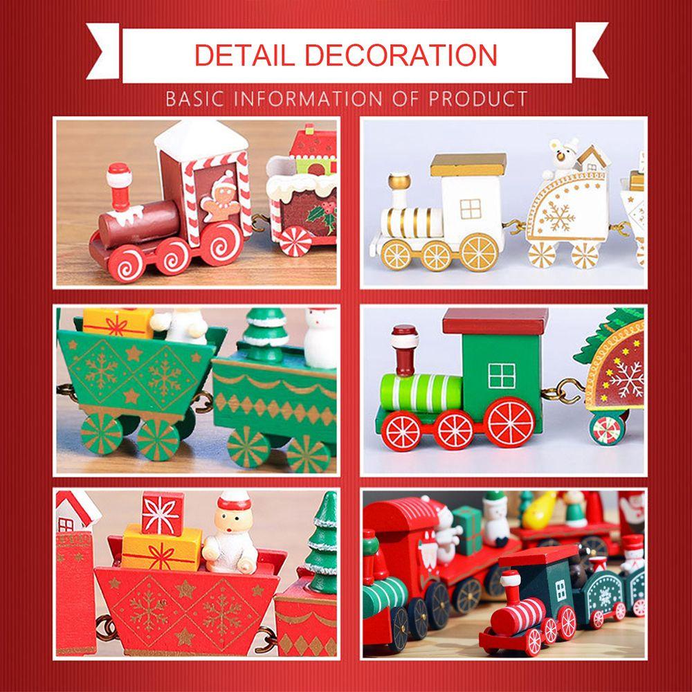 WATTLE Đồ Trang Trí Giáng Sinh Bằng Gỗ Chữ Merry Christmas