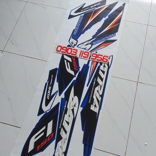 tem rời satria xanh đen