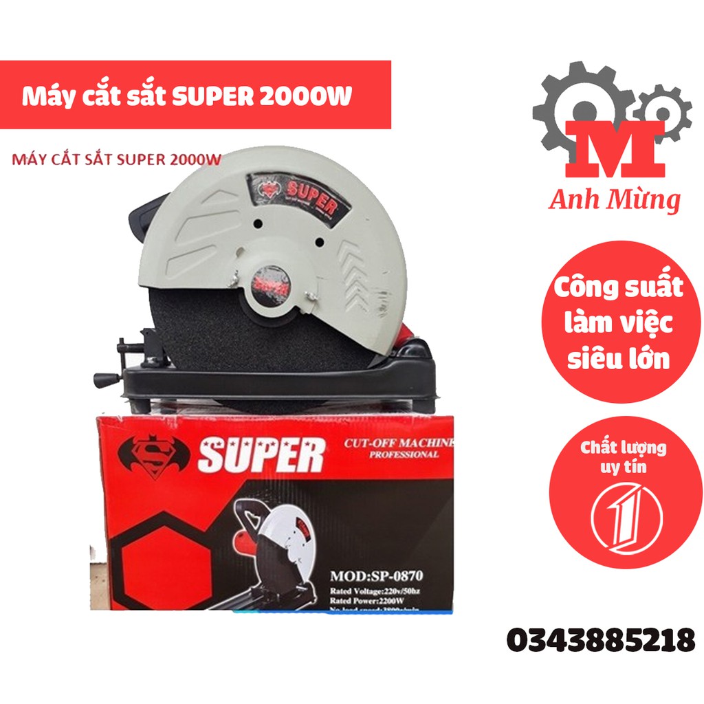 Máy cắt sắt Super 8070 - Máy cắt sắt bàn