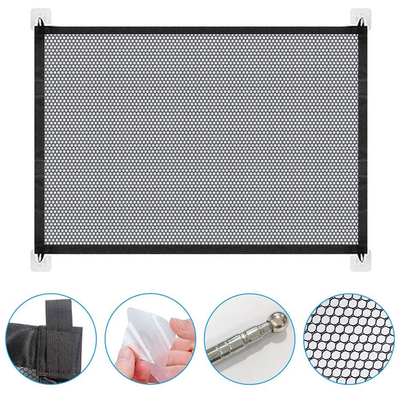 Lưới Chặn Cầu Thang Tiện Dụng Cho Thú Cưng 110x72cm