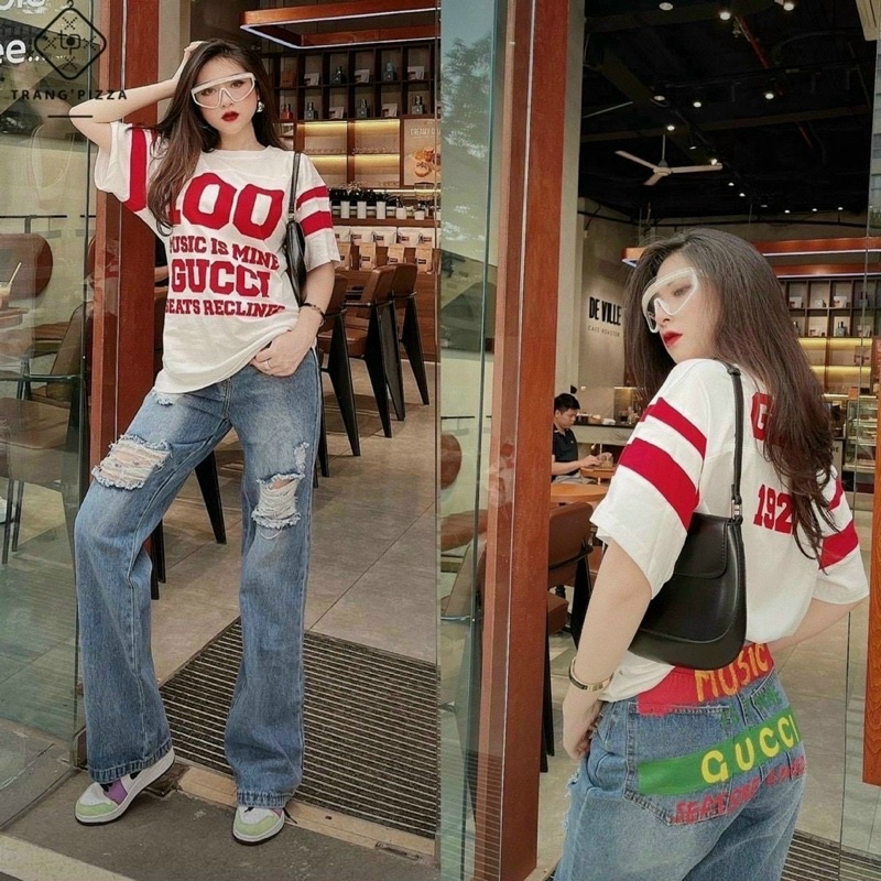 (Ảnh thật) Áo Phông Số 100 Áo Thun Freesize Unisex Nam Nữ Dáng Rộng Chất Đẹp