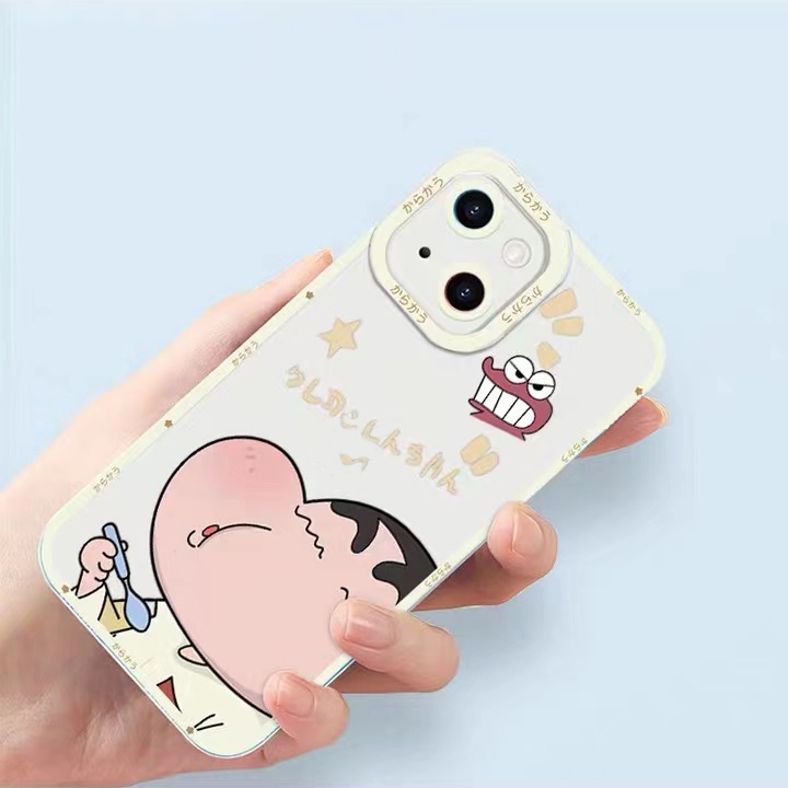 Ốp Điện Thoại Silicon Trong Suốt Chống Sốc Họa Tiết Dễ Thương Cho IPhone 13 12 11 Pro Max XS X XR 8 7 6S Plus
