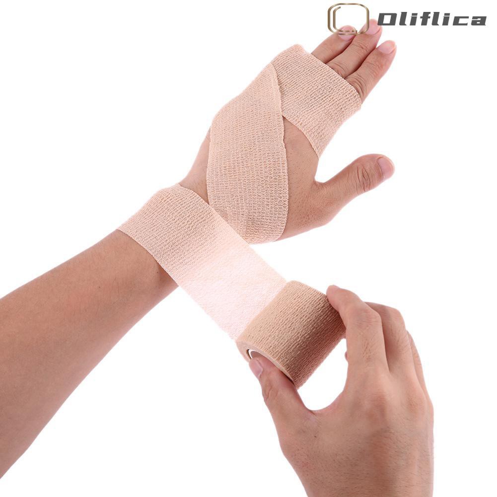 Mới Cuộn Băng Gạc Sơ Cứu Co Giãn Thoáng Khí