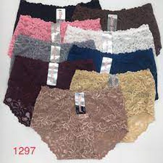 Quần lót ren cạp cao ôm mông quần lót ren ôm mông mềm mịn thái lan 1297