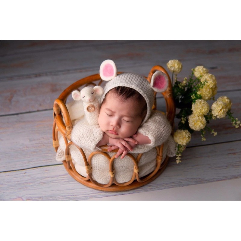 set chuột chụp hình bé