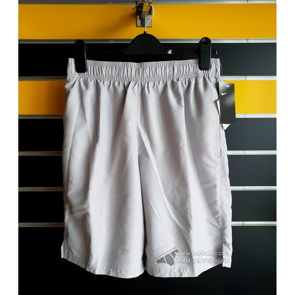 [CHÍNH HÃNG] Quần đi short nam Nike Logo Solid Short Grey